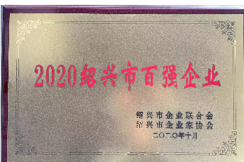 绍兴市百强企业-2020